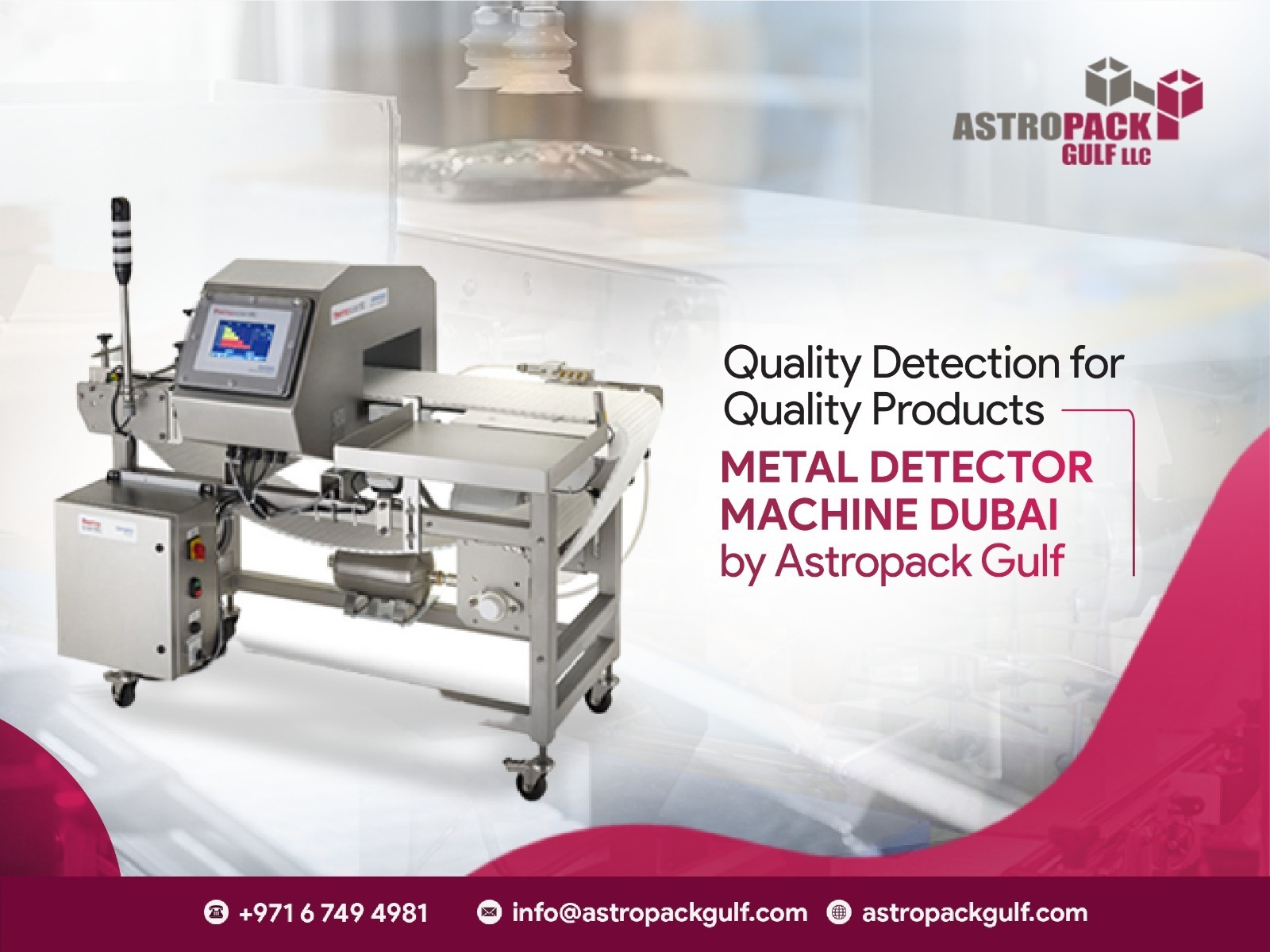 Astropack | metal detector machine dubai