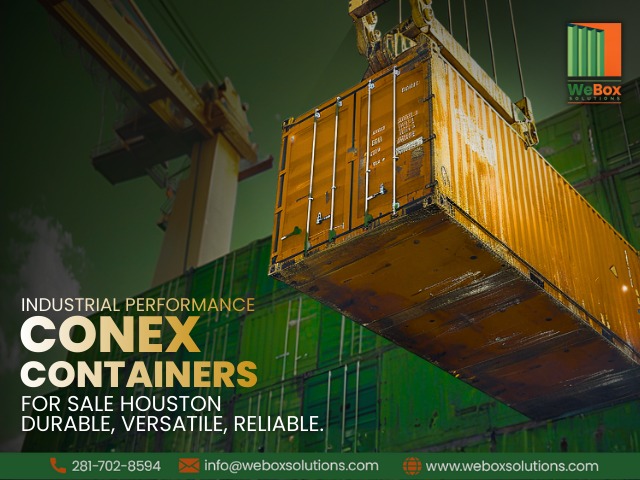 conex containers for sale Houston | WeBox Solutions